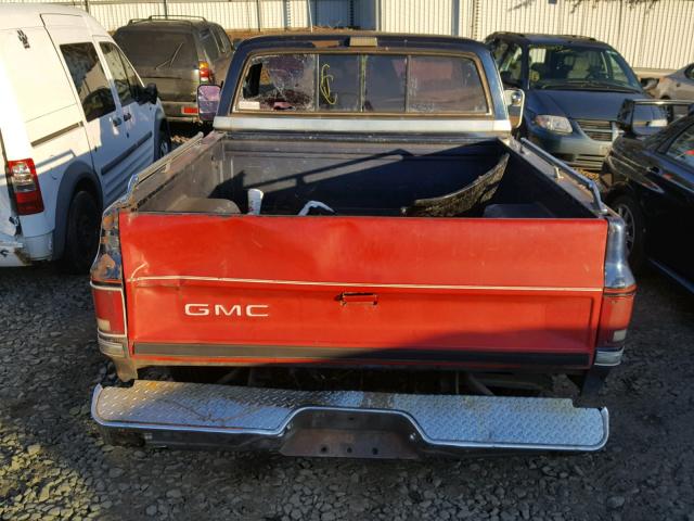 1GTDC14H5GF723218 - 1986 GMC C1500 BLUE photo 9