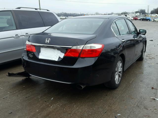 1HGCR2F71DA262114 - 2013 HONDA ACCORD EX BLACK photo 4