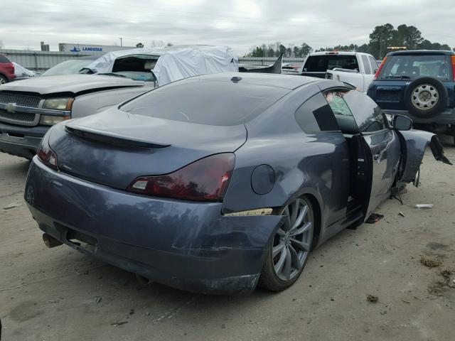 JNKCV64E68M111565 - 2008 INFINITI G37 BASE GRAY photo 4