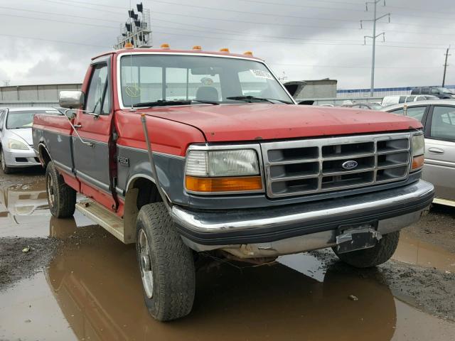 1FTHF26GXNNA50612 - 1992 FORD F250 RED photo 1