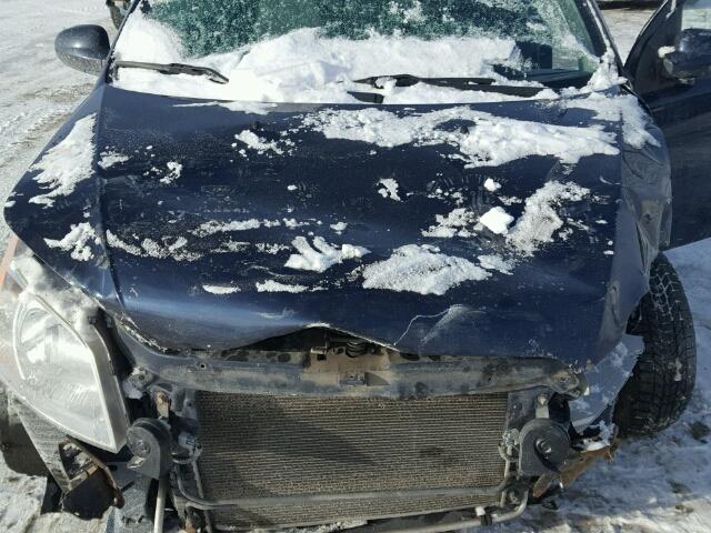 3G1TB6DEXAL135726 - 2010 CHEVROLET AVEO LS 蓝色 照片 7