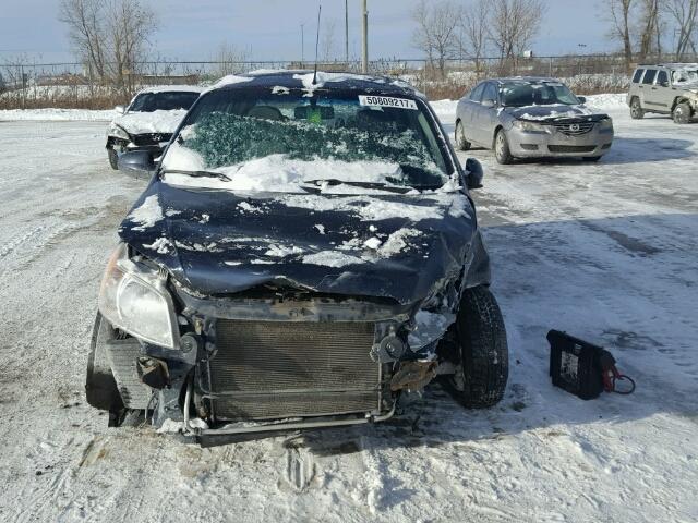 3G1TB6DEXAL135726 - 2010 CHEVROLET AVEO LS 蓝色 照片 9