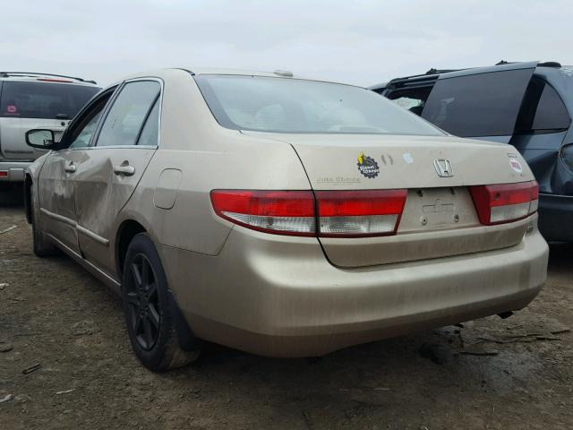 1HGCM66544A036671 - 2004 HONDA ACCORD EX BEIGE photo 3