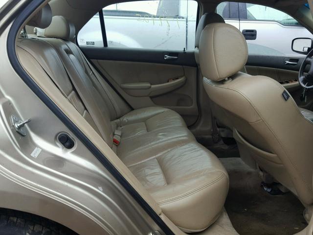 1HGCM66544A036671 - 2004 HONDA ACCORD EX BEIGE photo 6