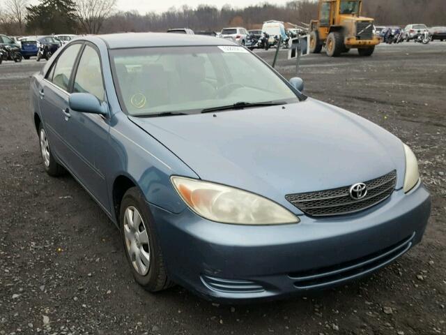 4T1BE32K83U766593 - 2003 TOYOTA CAMRY LE BLUE photo 1