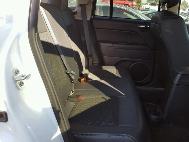 1C4NJCBA8GD806195 - 2016 JEEP COMPASS SP WHITE photo 6