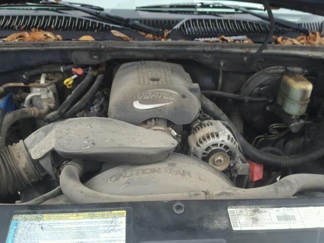 3GKEC16T51G128224 - 2001 GMC YUKON XL C BLUE photo 7