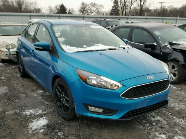 1FADP3F21GL292246 - 2016 FORD FOCUS SE BLUE photo 1