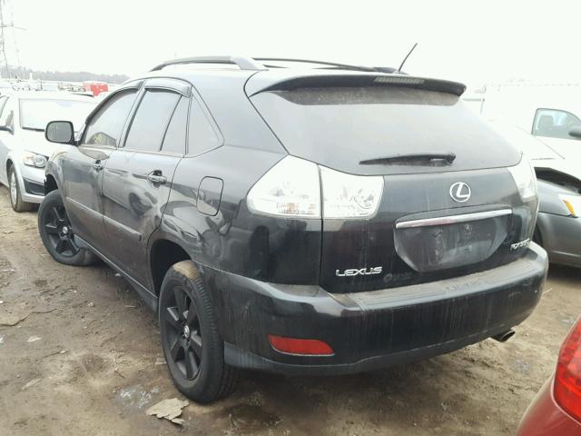 2T2HA31U45C047270 - 2005 LEXUS RX 330 BLACK photo 3