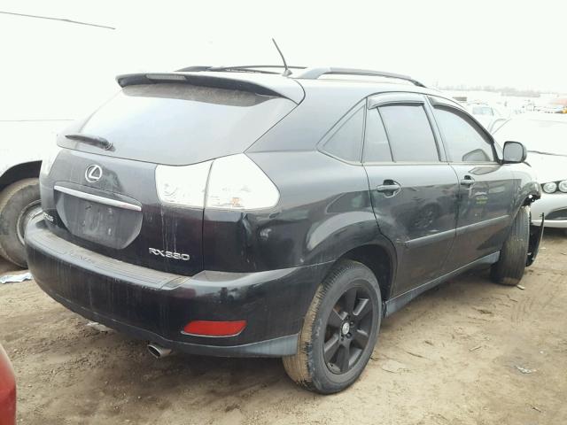 2T2HA31U45C047270 - 2005 LEXUS RX 330 BLACK photo 4