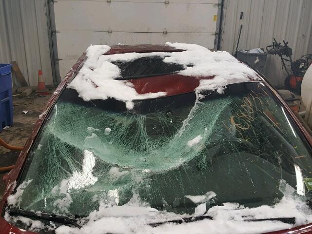 4T1BE32K33U214936 - 2003 TOYOTA CAMRY LE BURGUNDY photo 9