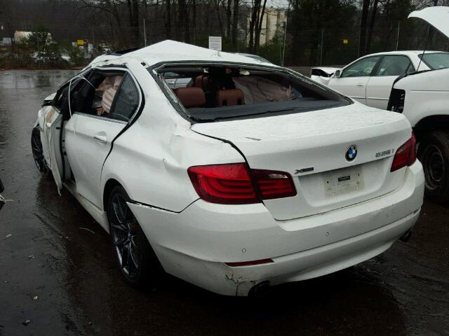 WBAFU7C52DDU68189 - 2013 BMW 535 XI თეთრი ფოტო 3