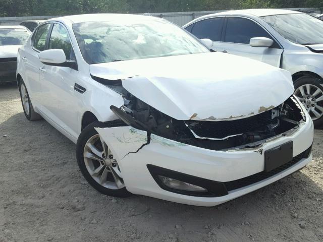 5XXGN4A78CG005873 - 2012 KIA OPTIMA EX WHITE photo 1