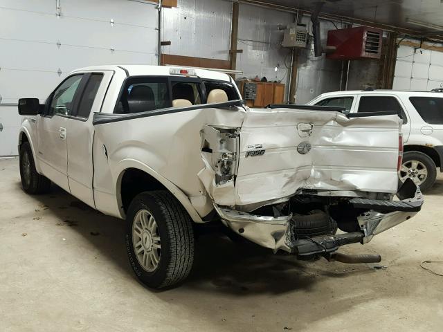 1FTFX1CT9BFC11845 - 2011 FORD F150 SUPER WHITE photo 3