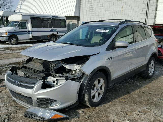 1FMCU9GX3DUB59162 - 2013 FORD ESCAPE SE SILVER photo 2