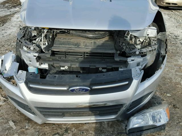 1FMCU9GX3DUB59162 - 2013 FORD ESCAPE SE SILVER photo 9