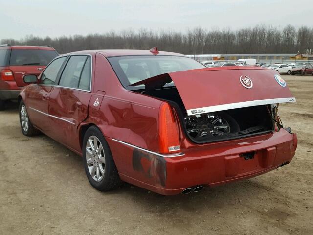 1G6KD57Y39U102486 - 2009 CADILLAC DTS RED photo 3