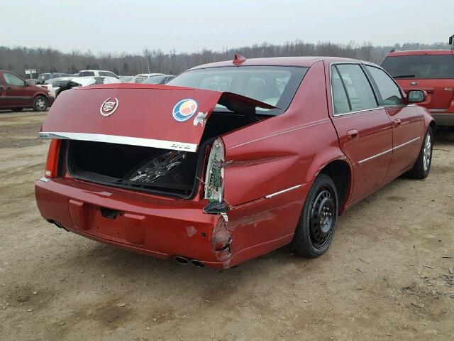 1G6KD57Y39U102486 - 2009 CADILLAC DTS RED photo 4