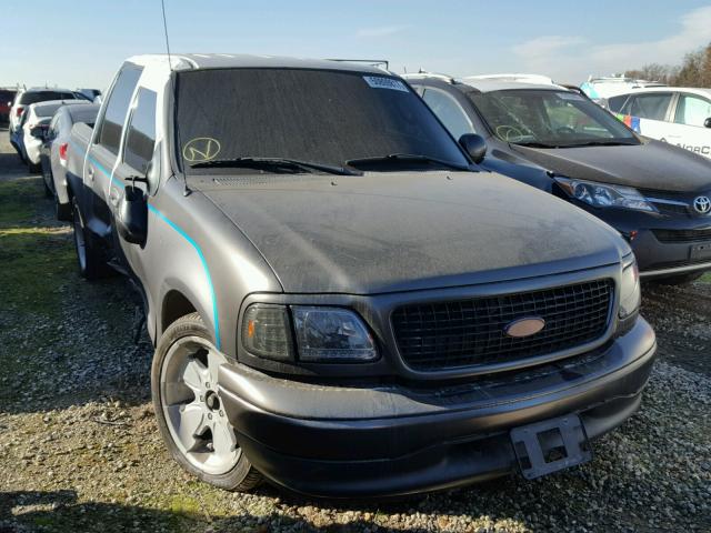 1FTRW07663KA56808 - 2003 FORD F150 SUPER GRAY photo 1