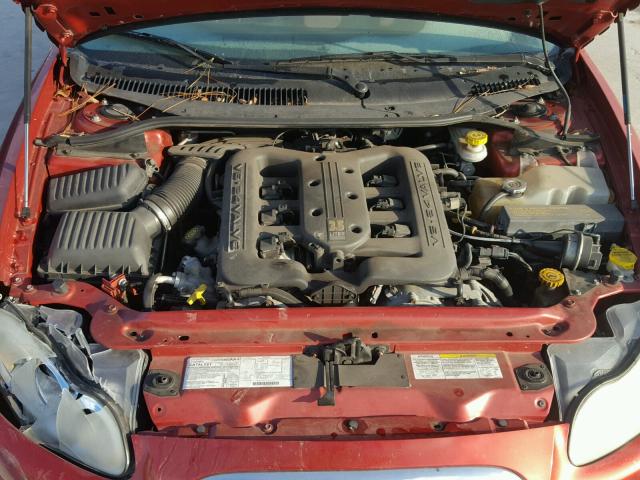 2C3HD36M94H686824 - 2004 CHRYSLER CONCORDE L RED photo 7