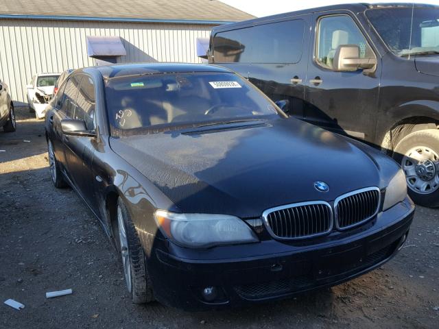 WBAHN83587DT72745 - 2007 BMW 750 BLACK photo 1