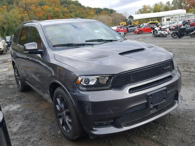 1C4SDJCT1JC313728 - 2018 DODGE DURANGO R/ GRAY photo 1