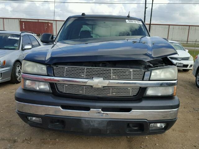 2GCEC13TX51257011 - 2005 CHEVROLET SILVERADO BLACK photo 9