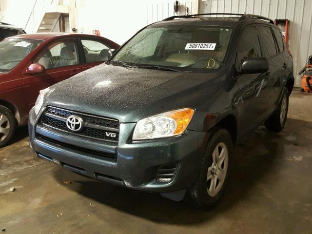 2T3ZK4DV9BW010362 - 2011 TOYOTA RAV4 BLUE photo 2