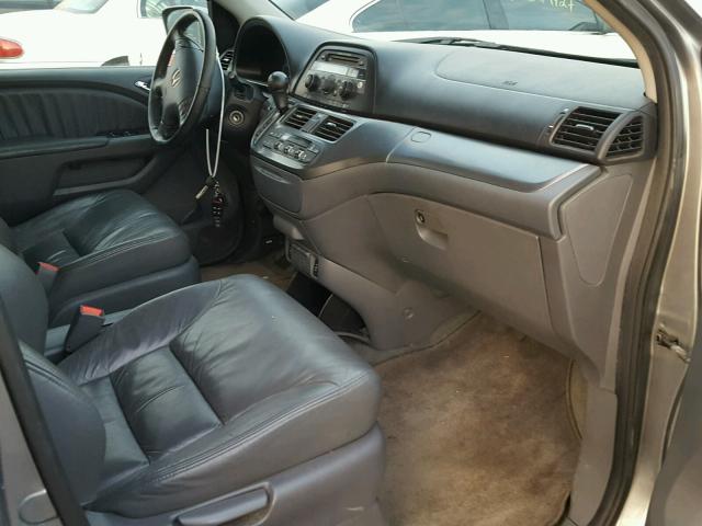 5FNRL38697B057690 - 2007 HONDA ODYSSEY EX SILVER photo 5