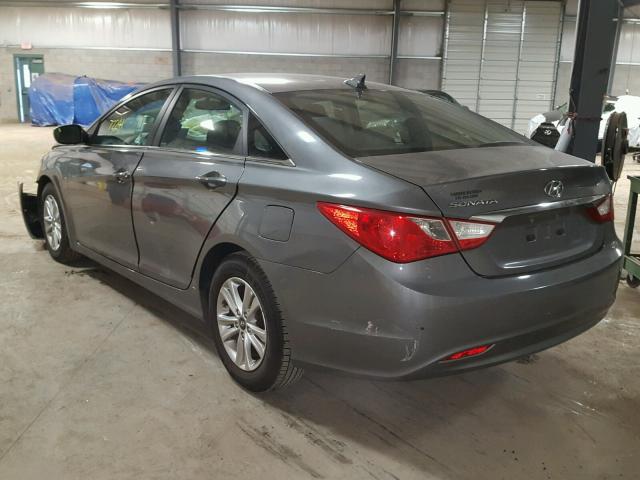 5NPEB4AC3BH023357 - 2011 HYUNDAI SONATA GLS GRAY photo 3