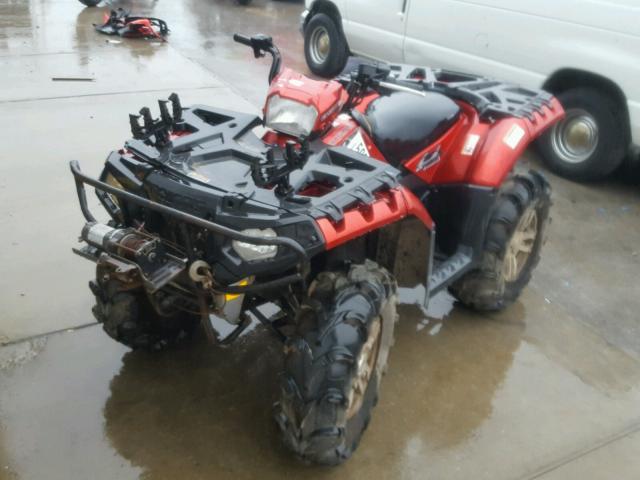 4XAZN85A99A548263 - 2009 POLARIS SPORTSMAN RED photo 2