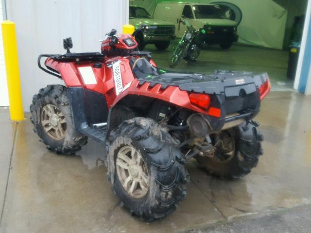 4XAZN85A99A548263 - 2009 POLARIS SPORTSMAN RED photo 3