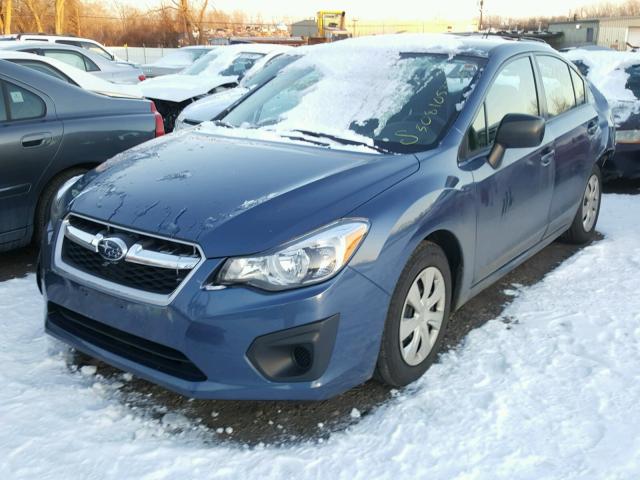 JF1GJAA62DH024964 - 2013 SUBARU IMPREZA BA BLUE photo 2