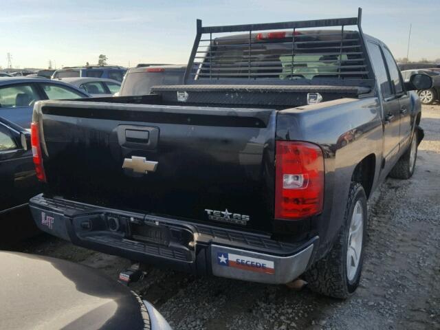 3GCEC13J68G234769 - 2008 CHEVROLET SILVERADO BLACK photo 4