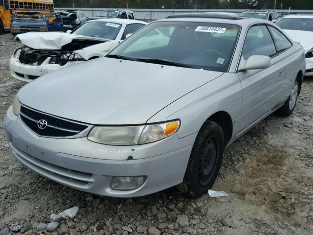 2T1CG22P7YC412755 - 2000 TOYOTA CAMRY SOLA SILVER photo 2