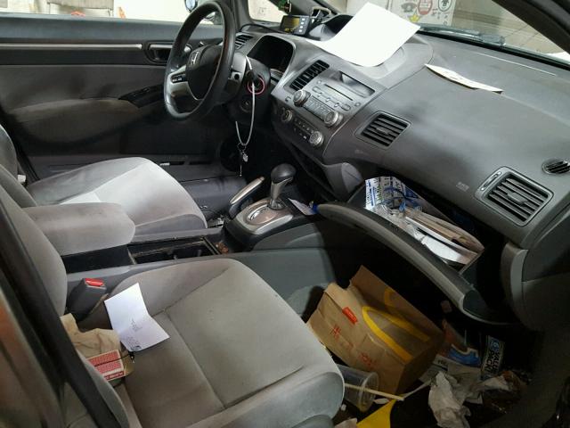 1HGFA168X6L020629 - 2006 HONDA CIVIC EX ნაცრისფერი ფოტო 5