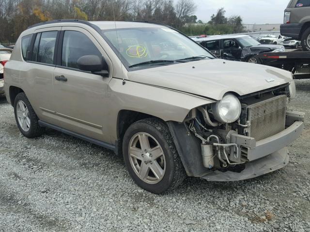 1J4FT47A59D125227 - 2009 JEEP COMPASS SP TAN photo 1