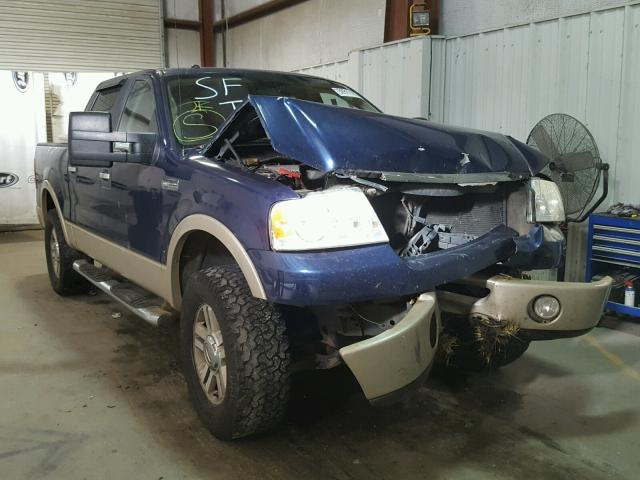 1FTPW14V67KB22059 - 2007 FORD F150 SUPER BLUE photo 1