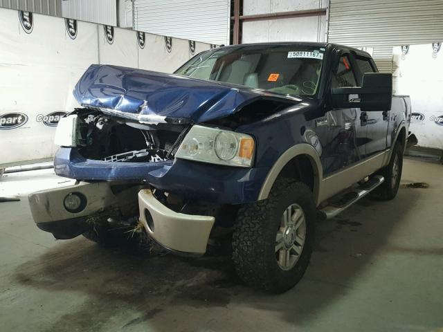 1FTPW14V67KB22059 - 2007 FORD F150 SUPER BLUE photo 2