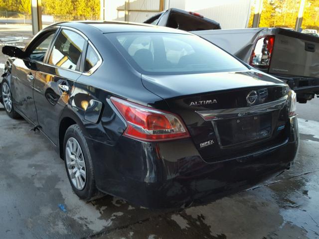 1N4AL3AP1DC106766 - 2013 NISSAN ALTIMA 2.5 BLACK photo 3