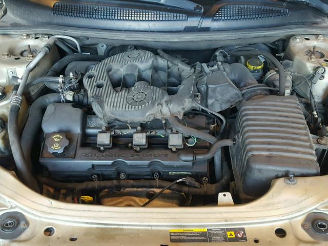 1B3EL46R15N707405 - 2005 DODGE STRATUS SX GRAY photo 7