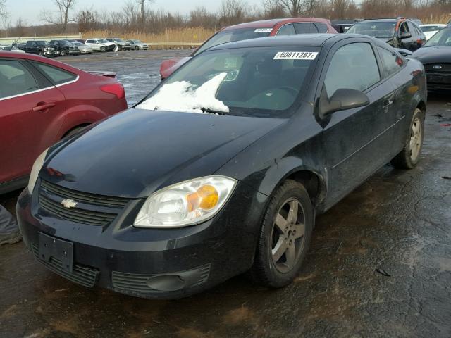 1G1AL15FX77255151 - 2007 CHEVROLET COBALT LT BLACK photo 2