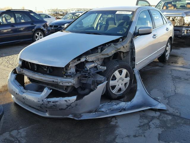 1HGCM56393A006461 - 2003 HONDA ACCORD LX SILVER photo 2