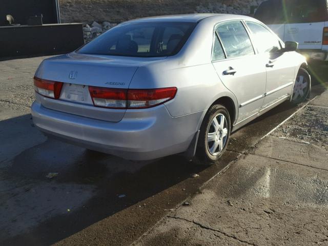 1HGCM56393A006461 - 2003 HONDA ACCORD LX SILVER photo 4