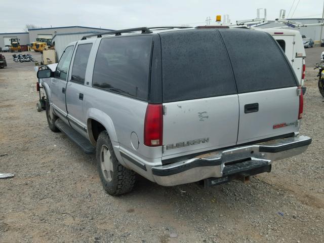 3GKFK16R0VG505723 - 1997 GMC SUBURBAN K SILVER photo 3