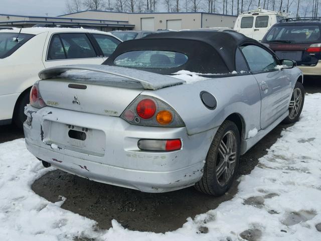 4A3AE75H73E006279 - 2003 MITSUBISHI ECLIPSE SP BEIGE photo 4