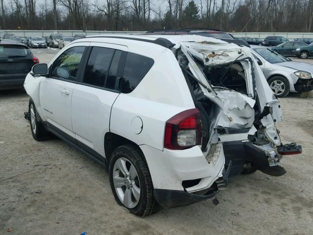 1C4NJDEB8FD145065 - 2015 JEEP COMPASS LA WHITE photo 3