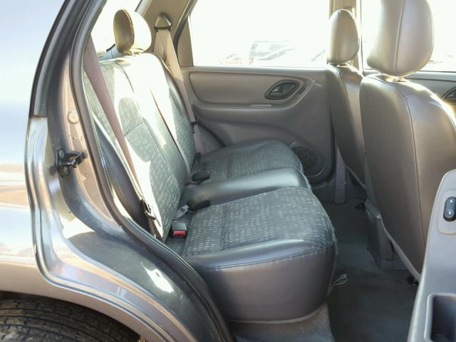 1FMYU01152KD12400 - 2002 FORD ESCAPE XLS GRAY photo 6