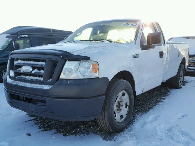 1FTRF12W47NA40401 - 2007 FORD F150 WHITE photo 2