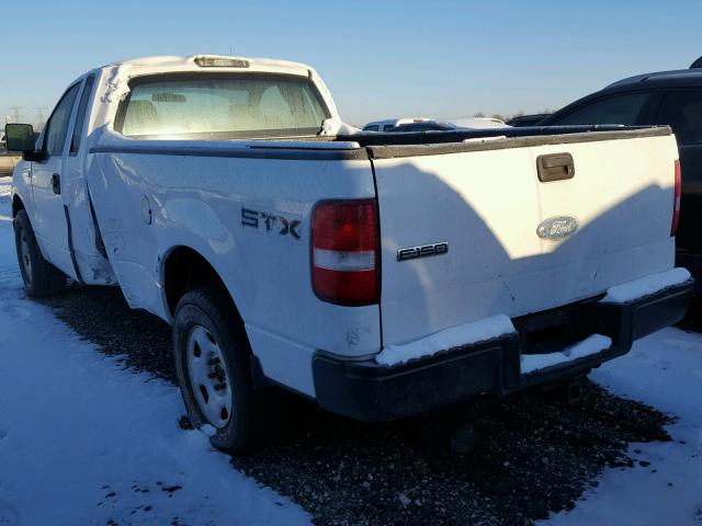 1FTRF12W47NA40401 - 2007 FORD F150 WHITE photo 3